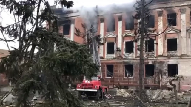 VIDEO | Volodimir Zelenski: Rușii au bombardat cu rachete Kalibr orașul Nicolaev
