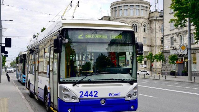 Cum va circula transportul public în Chișinău în ziua de 1 mai