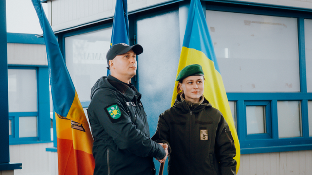 Moment festiv la Palanca cu prilejul Zilei Serviciului Grăniceresc de Stat al Ucrainei