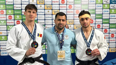 Judocanii Petru Pelivan și Adil Osmanov au urcat pe podium la Grand Prix-ul Austriei
