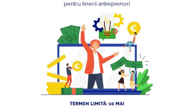 Tinerii care inițiază o afacere pot primi granturi de 1500 de euro