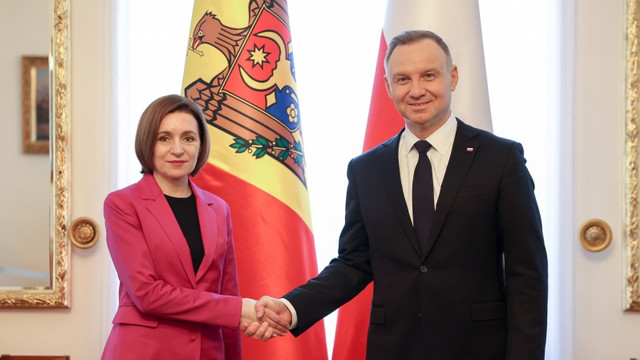Andrzej Duda: Aderarea Republicii Moldova la Uniunea Europeană va fi una dintre prioritățile președinției poloneze a Consiliului UE