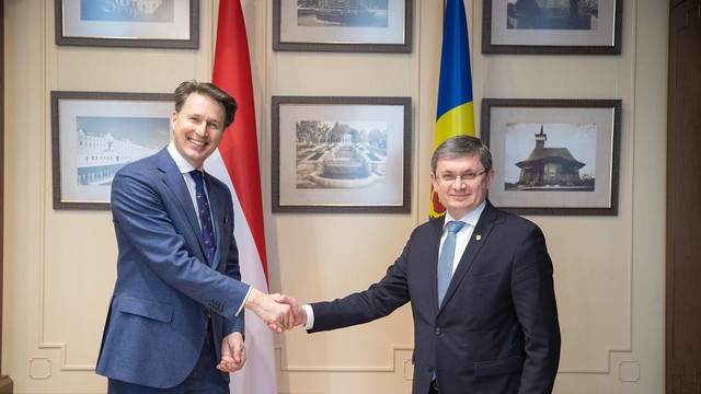 Igor Grosu i-a urat bun venit în Republica Moldova primului ambasador al Olandei, Fred Duijn