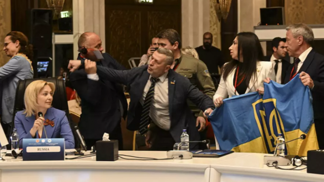 VIDEO | Bătaie între ruși și ucraineni la Summitul de la Ankara