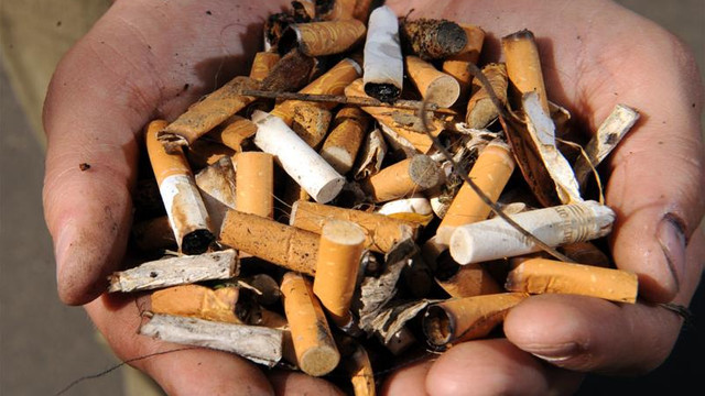 Chiștoacele de țigări eliberează mii de substanțe toxice în mediu