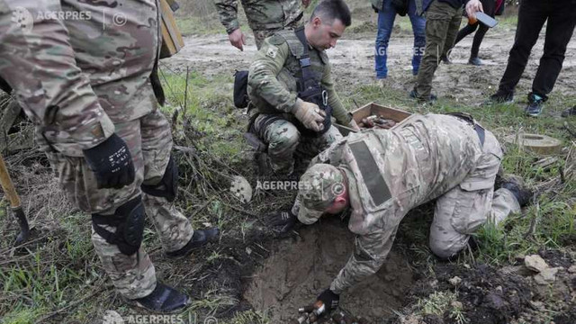 Șase ucraineni au fost uciși de tiruri ruse în timp ce participau la operațiuni de deminare în regiunea Herson