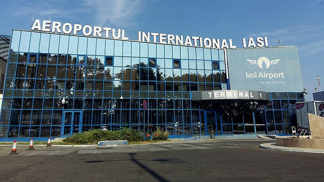 Lucrări la Aeroportul Iași, accesul auto se va închide de luni, 8 mai
