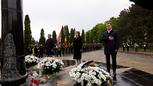Mesajele autorităților Republicii Moldova, cu ocazia Zilei de 9 Mai: „Astăzi celebrăm Pacea. Din păcate, încă sunt locuri în lume în care se aud explozii”