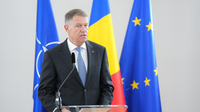 Președintele României, Klaus Iohannis: Distrugerea barajului de la Nova Kahovka este o altă crimă de război a Rusiei împotriva civililor nevinovați