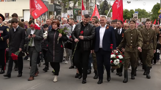 VIDEO | „Treceți, batalioane române, Carpații” a răsunat la parada de 9 mai, desfășurată la Bălți