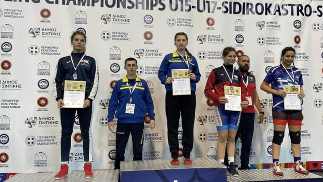 Sportiva Eopracsia Cazacu a cucerit medalia de aur la Campionatul țărilor Balcanice U15-U17
