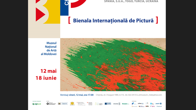 Institutul Cultural Român „Mihai Eminescu” la Chișinău sprijină cea de-a opta ediție a Bienalei Internaționale de Pictură
