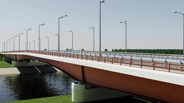 Pod peste Prut, la Ungheni | România a primit un grant de 16,15 milioane de euro pentru construcția podului. Detalii oferite de comisarul european Adina Vălean
