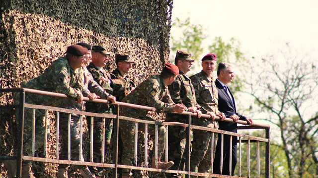 Consulul General al României la Bălți a participat la observarea exercițiului comun al militarilor de pe ambele maluri ale Prutului