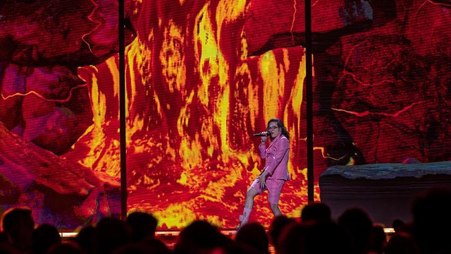 Reprezentantul României a ratat calificarea în finala Eurovision