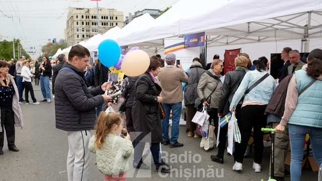 FOTO | Orășelul European a fost organizat în inima Chișinăului