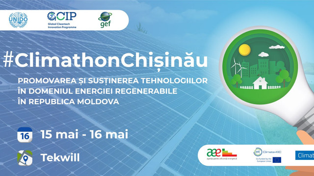O nouă ediție a mișcării internaționale Climathon va avea loc la Chișinău