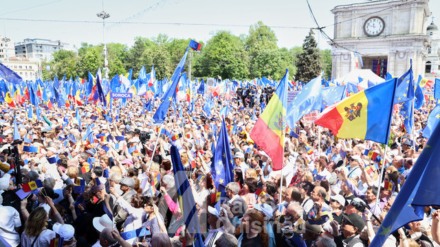 VIDEO | FOTO. „Adunarea Națională „Moldova Europeană”. LIVE TEXT. UPDATE: Poliția Republicii Moldova: La Adunarea „Moldova Europeană” au participat între 75 000 și 80 000 de persoane