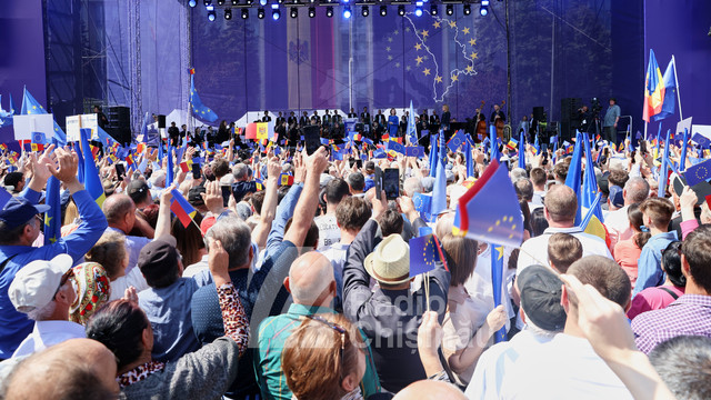 Maia Sandu, după Adunarea „Moldova europeană”: „Ieri, 21 mai 2023, am fost o mare familie europeană!”
