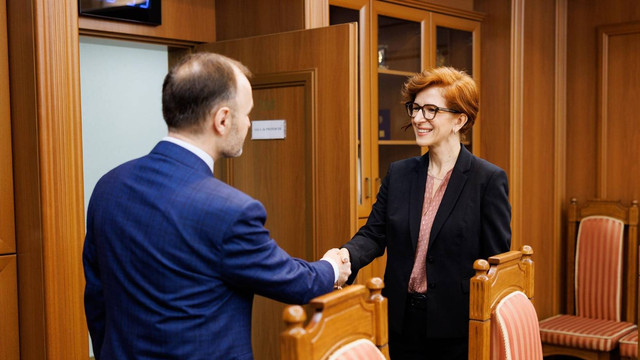 Secretarul de stat Ruslan Bolbocean a avut o întrevedere cu Daniela Gasparikova, noul Reprezentant Rezident PNUD în Republica Moldova