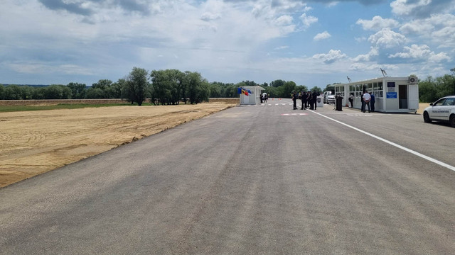 Punctul de trecere a frontierei dintre România și Rep. Moldova, Leova – Bumbăta, este operațional