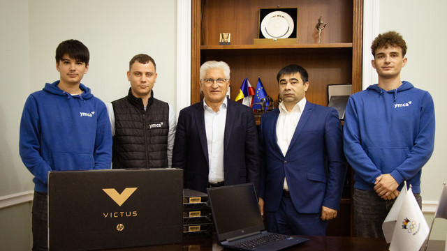 Organizația YMCA Moldova a donat laptopuri pentru Comitetul Național Olimpic și Sportiv din Republica Moldova
