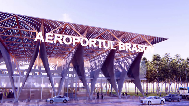 Primul zbor de pe aeroportul din Brașov  va avea loc în data de 15 iunie