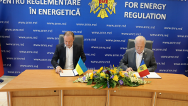 ANRE a semnat un Memorandum de colaborare autoritatea de reglementare din Ucraina
