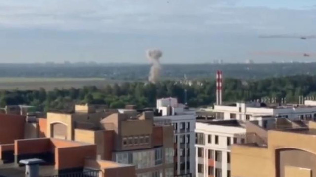 VIDEO | Mai multe clădiri din Moscova au fost lovite de drone