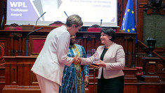 Natalia Gavrilița, ex-premierul Republicii Moldova, premiată la Bruxelles