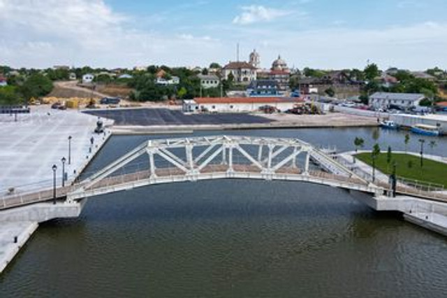 FOTO | Cum arată noul port ultramodern construit de la zero în localitatea Jurilovca, județul Tulcea