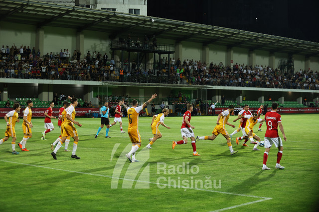 FOTO | Victorie de senzație a naționalei Republicii Moldova în preliminariile lui EURO 2024. Elevii lui Serghei Cleșcenco au răsturnat handicapul de două goluri de la pauză