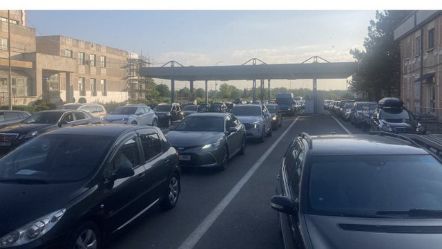 UPDATE / Leușeni-Albița, sensul de ieșire din R. Moldova: fluxul de călători și mijloacelor de transport este în descreștere
