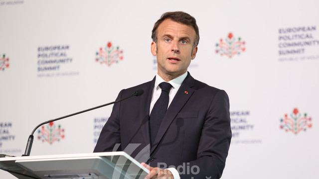 Emmanuel Macron, la Summitul CPE: Aderarea Moldovei la UE nu este doar realizabilă, ci un fapt care urmează să fie împlinit
