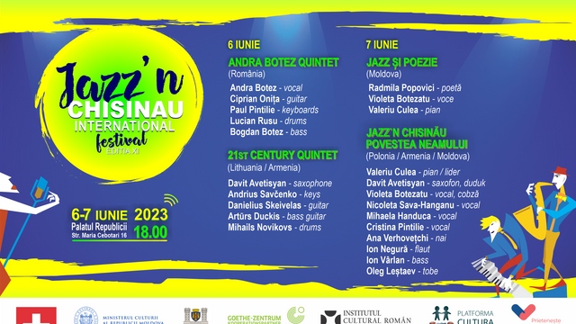 Andra Botez Quintet la cea de-a XI-a ediție a JAZZ’n Chișinău International Festival
