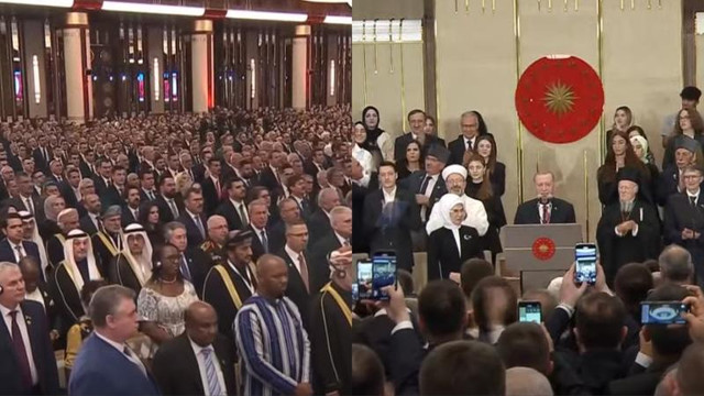 Prim-ministrul Dorin Recean a participat la ceremonia de inaugurare a președintelui Recep Tayyip Erdoğan