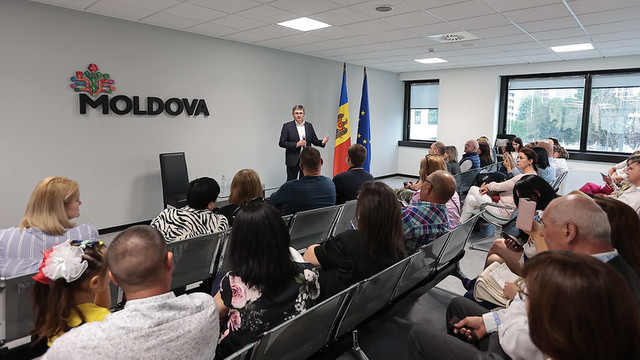 Președintele Parlamentului, Igor Grosu, s-a întâlnit cu un grup de moldoveni stabiliți cu traiul în Milano și Padova