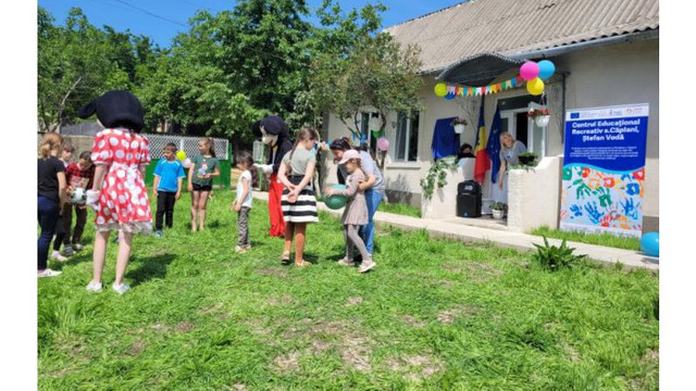 Un nou Centru educațional recreativ, destinat inclusiv copiilor ucraineni refugiați, a fost deschis la Căplani, raionul Ștefan Vodă