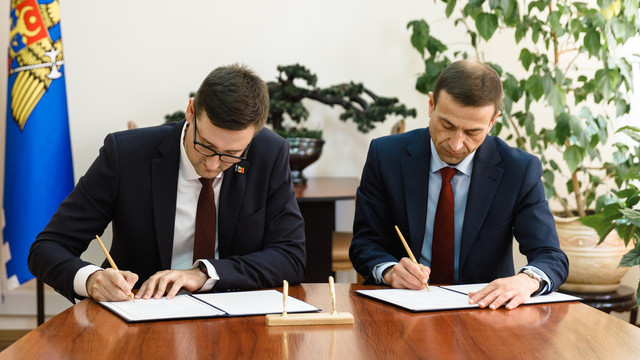 Acord de cooperare încheiat între Serviciul Vamal și Aeroportul INternațional Chișinău