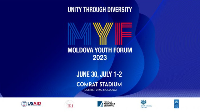 O nouă ediție a Moldova Youth Forum va fi organizată la Comrat. Evenimentul este cel mai mare forum dedicat tinerilor din Republica Moldova