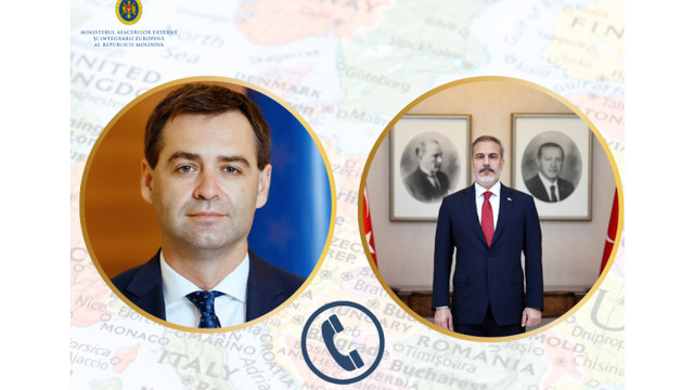 Nicu Popescu a avut o convorbire telefonică cu ministrul turc de externe, Hakan Fidan