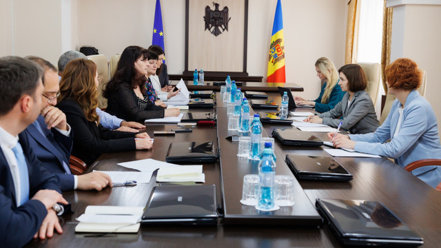 Întâlnire a președintei Maia Sandu cu membrii Consiliului Superior al Magistraturii