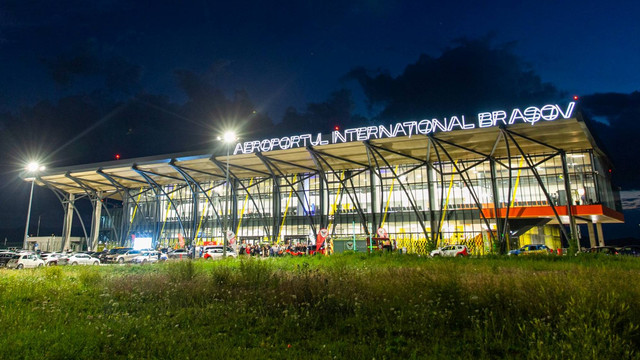 Aeroportul internațional de la Brașov a fost inaugurat și devine operațional / VIDEO