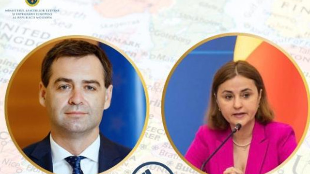Convorbire telefonică avută de Nicu Popescu cu noua ministră de externe a României, Luminița Odobescu
