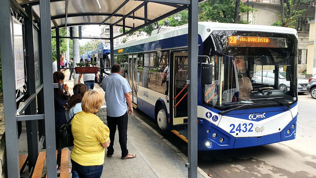 Modificări de trasee ale unor rute de troleibuz și autobuz în sectorul Buiucani din Chișinău
