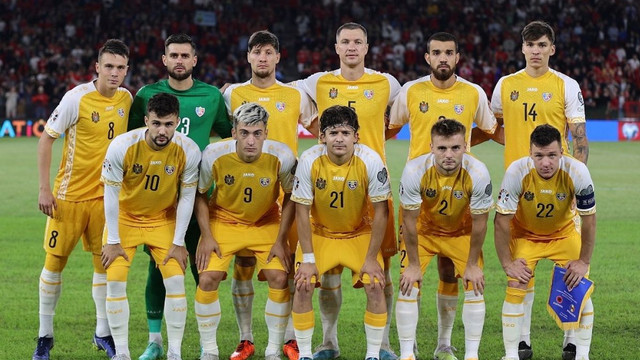 Naționala R. Moldova, la prima înfrângere în preliminariile EURO 2024
