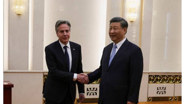 Președintele chinez salută ''progrese'' în relația cu SUA după întâlnirea cu Antony Blinken