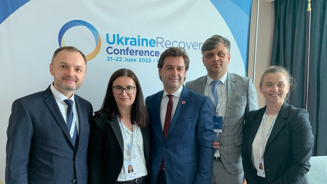 Nicu Popescu a participat la cea de-a doua ediție a Conferinței Internaționale pentru Reconstrucția Ucrainei, care a avut loc la Londra