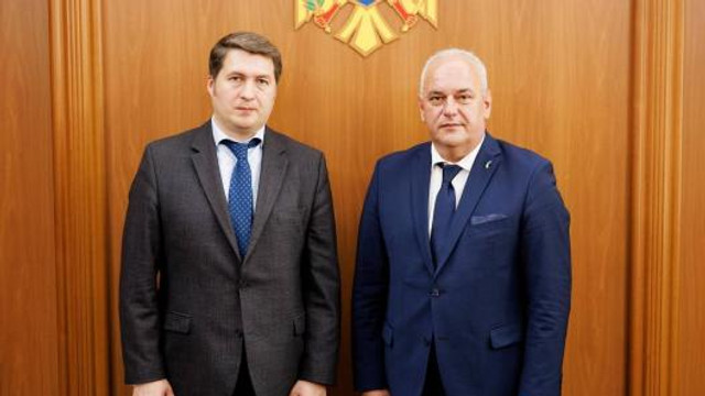 Întrevederea secretarului de stat Vladimir Cuc cu ambasadorul cu misiuni speciale al Ministerului Afacerilor Externe al Ucrainei, Paun Rohovei
