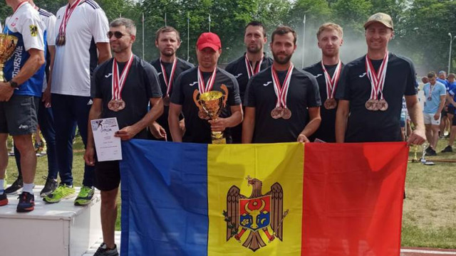 Pompierii din R. Moldova s-au clasat pe locul III în competițiile internaționale la sportul aplicativ
